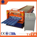 Automatic stucco effect embossed machine	/metal tile machine